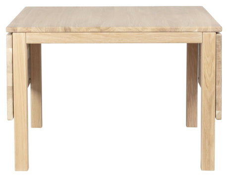 Klassik 3E Sofabord, 75x75, Hvidolieret eg - Unoliving.com