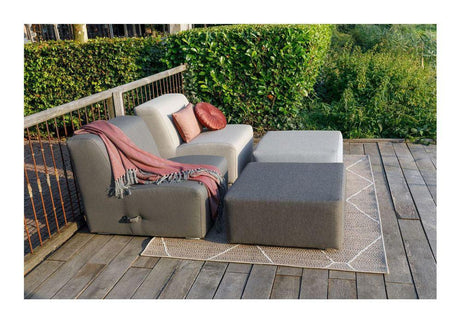 Kubbano 1-pers. Sofa, Stone Grey - Unoliving.com