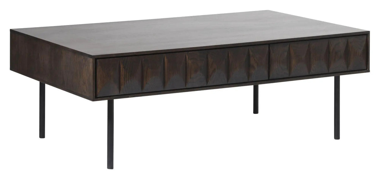 Latina Sofabord - Espresso Brun, 71x117