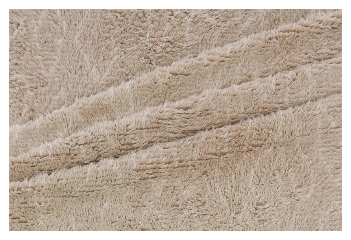 Leiko uld tæppe, 200x300, Beige - Unoliving.com