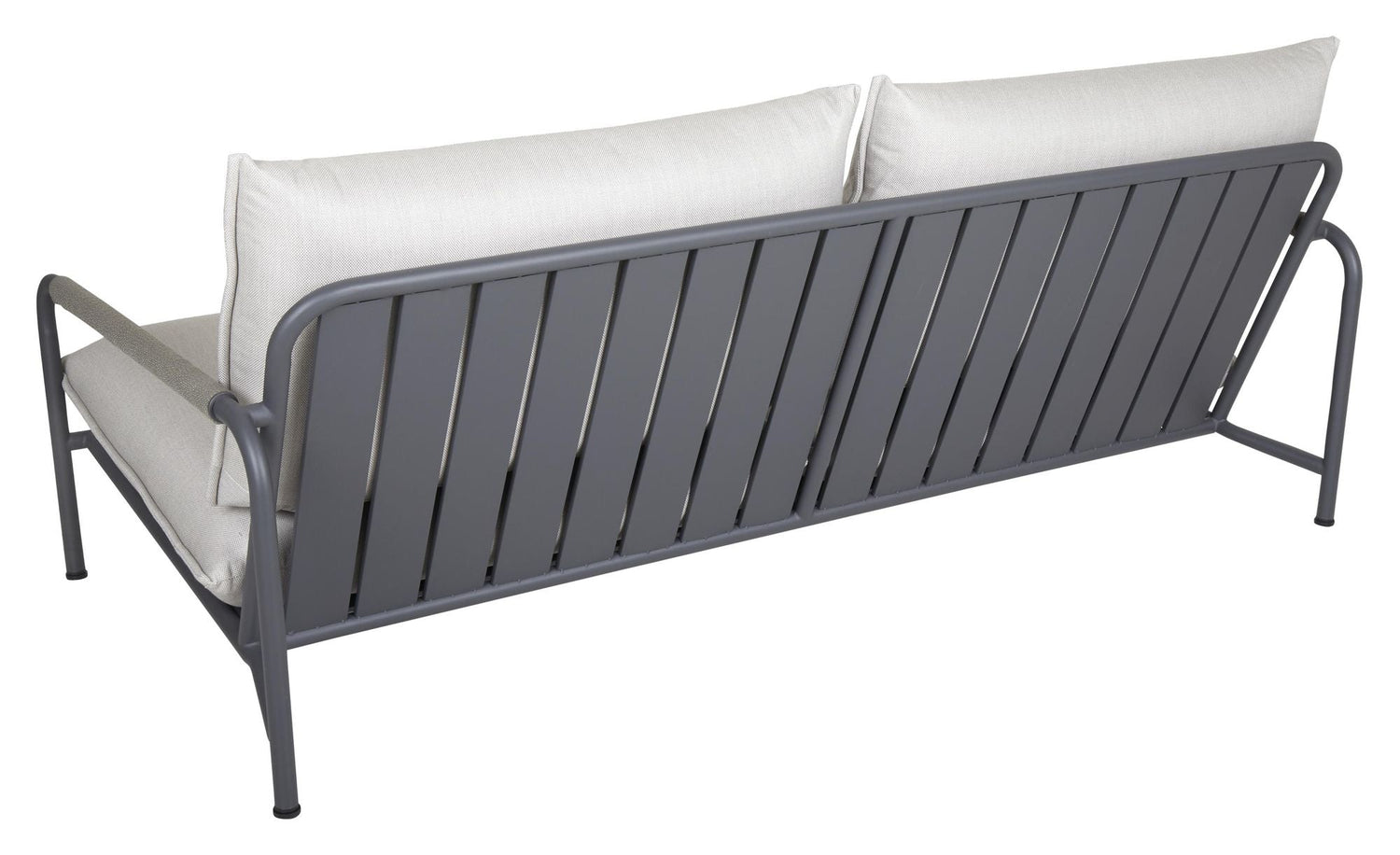 Lerberget 2,5-pers. Loungesofa m. hynder, Grå - Unoliving.com