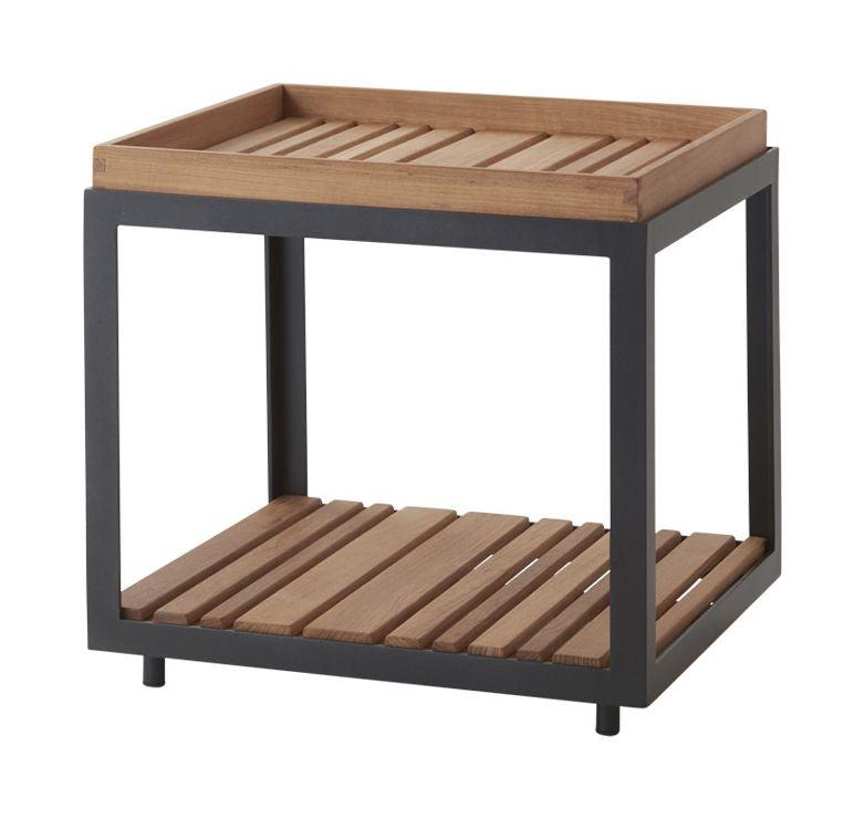 Level sofabordunderstel grå, 48x48 - Unoliving.com