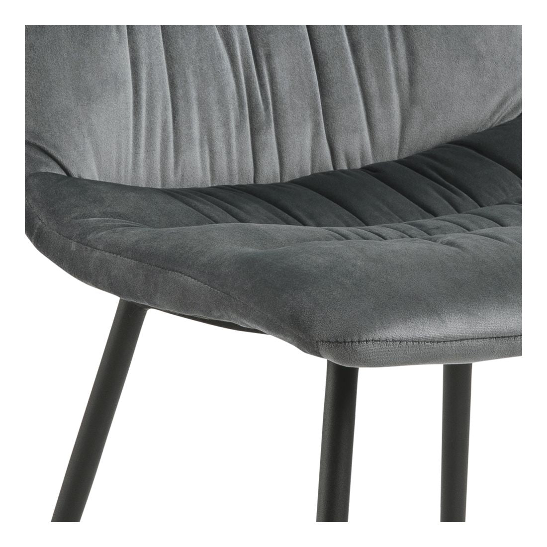 Lilian Spisebordsstol, Grå - Unoliving.com