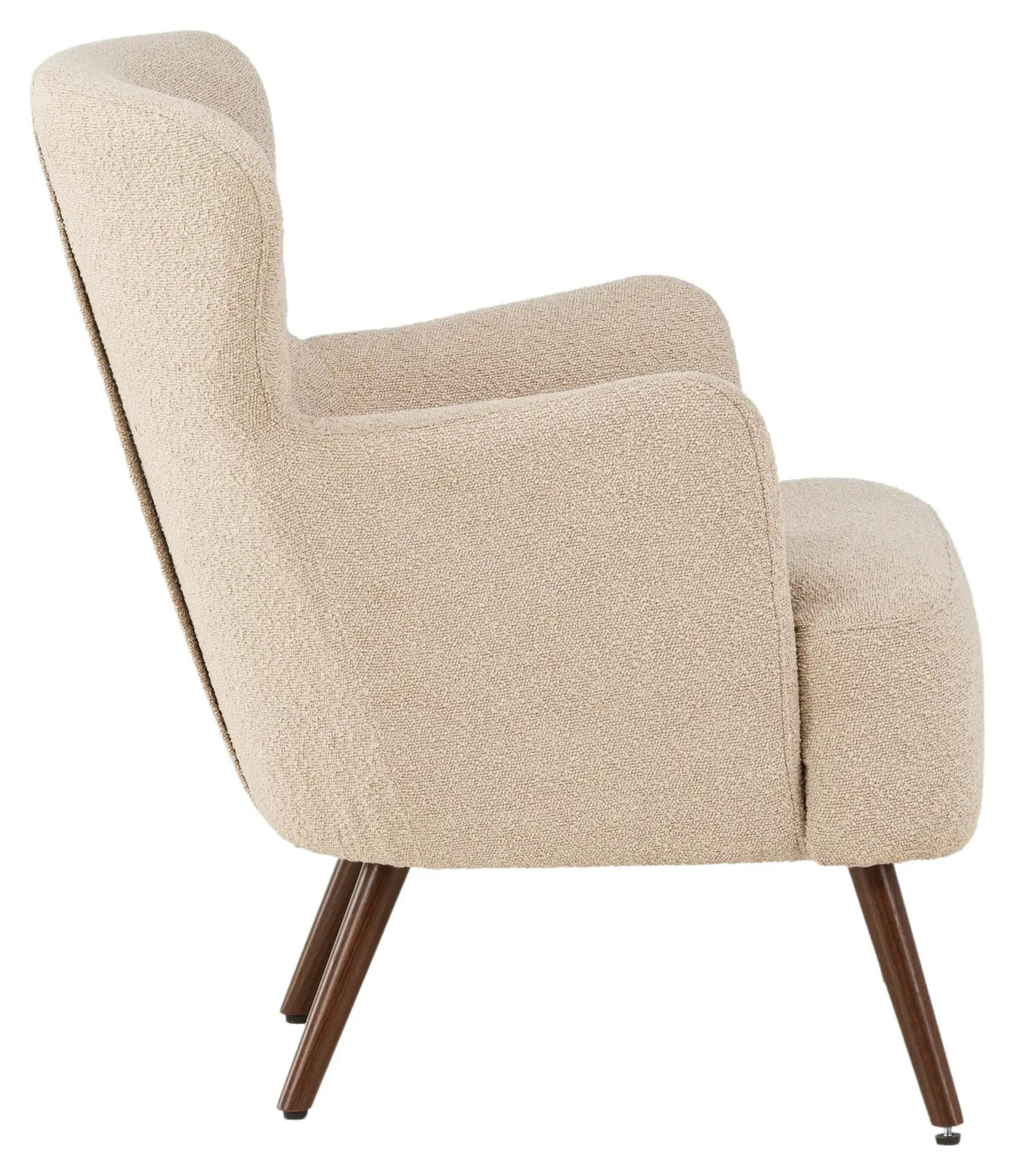 Lincoln Lænestol - Beige Bouclé