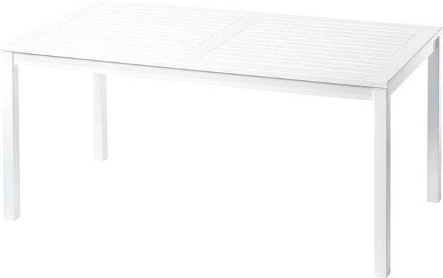 Løkken Havebord, Hvidmalet mahogni - Unoliving.com