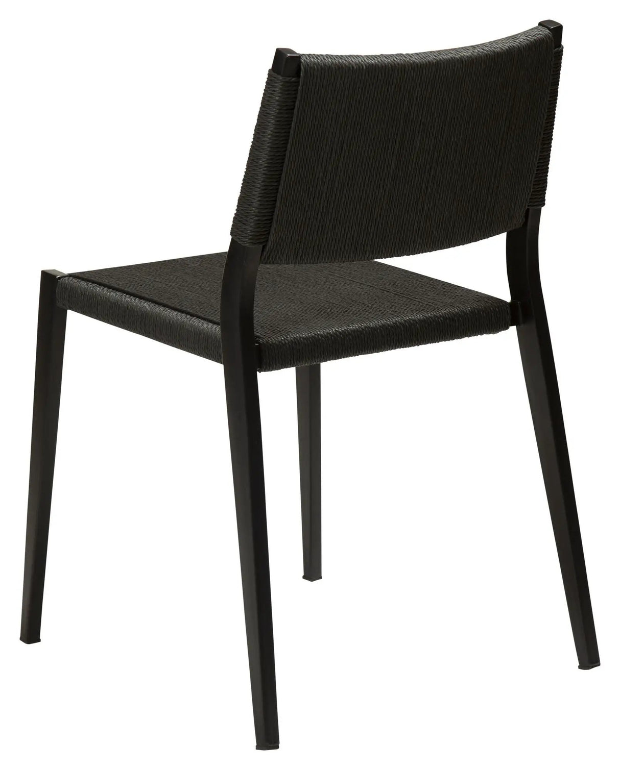 Loop Spisebordsstol, Sort papirreb/sort stel - Unoliving.com