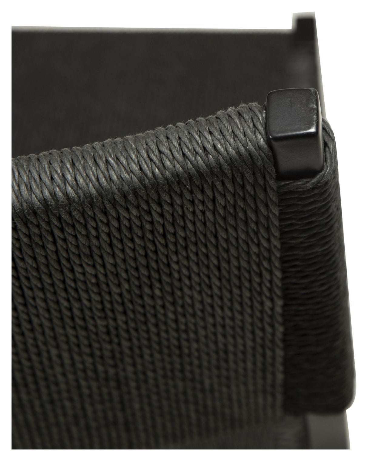 Loop Spisebordsstol, Sort papirreb/sort stel - Unoliving.com