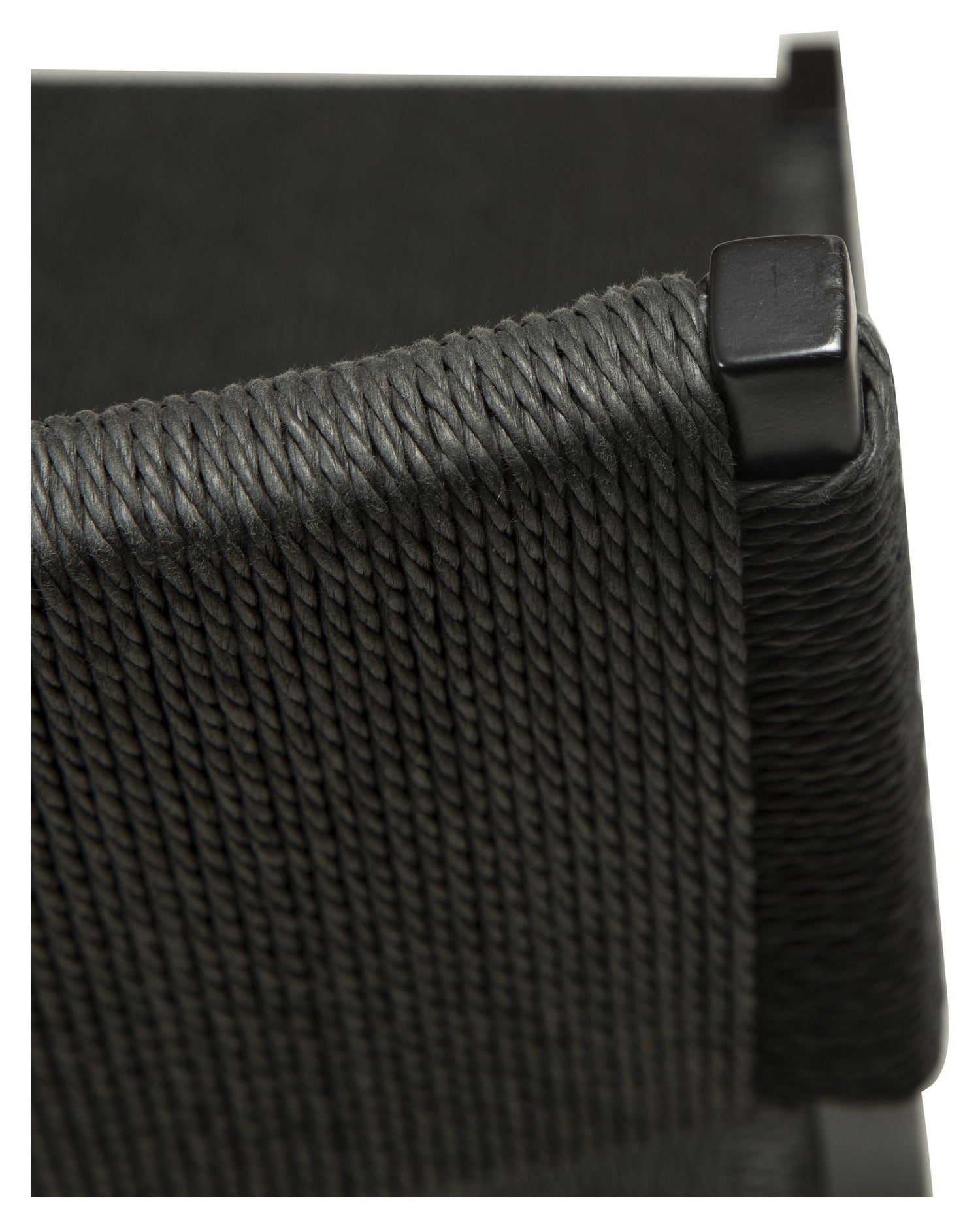 Loop Spisebordsstol, Sort papirreb/sort stel - Unoliving.com