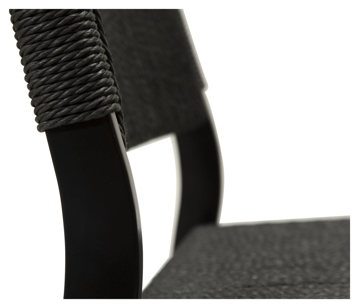 Loop Spisebordsstol, Sort papirreb/sort stel - Unoliving.com