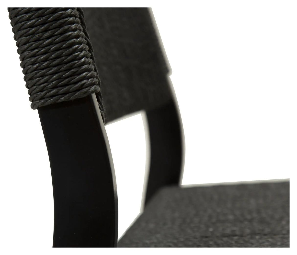 Loop Spisebordsstol, Sort papirreb/sort stel - Unoliving.com