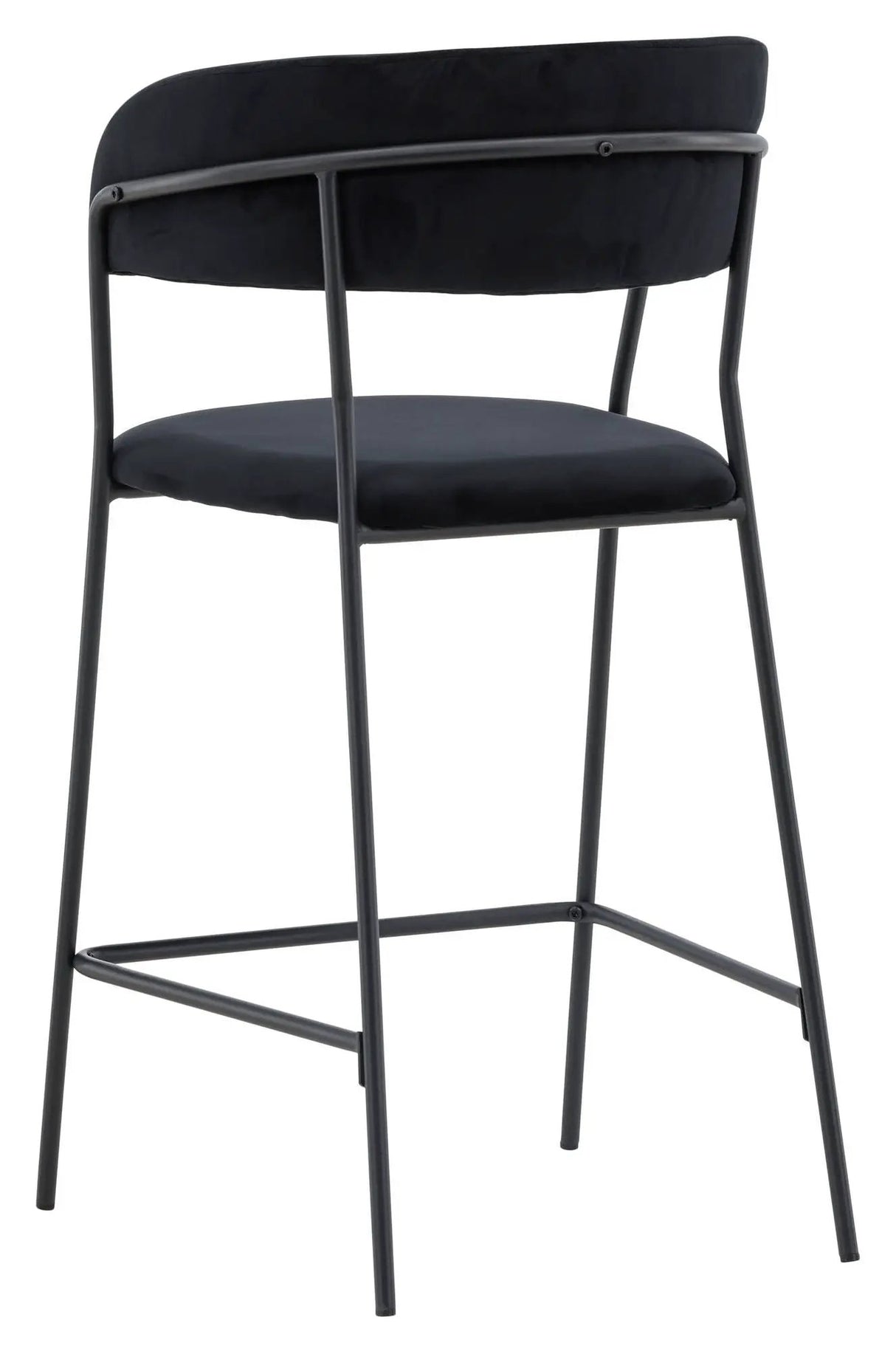Lui Barstol, Sort, Sort PU - Unoliving.com
