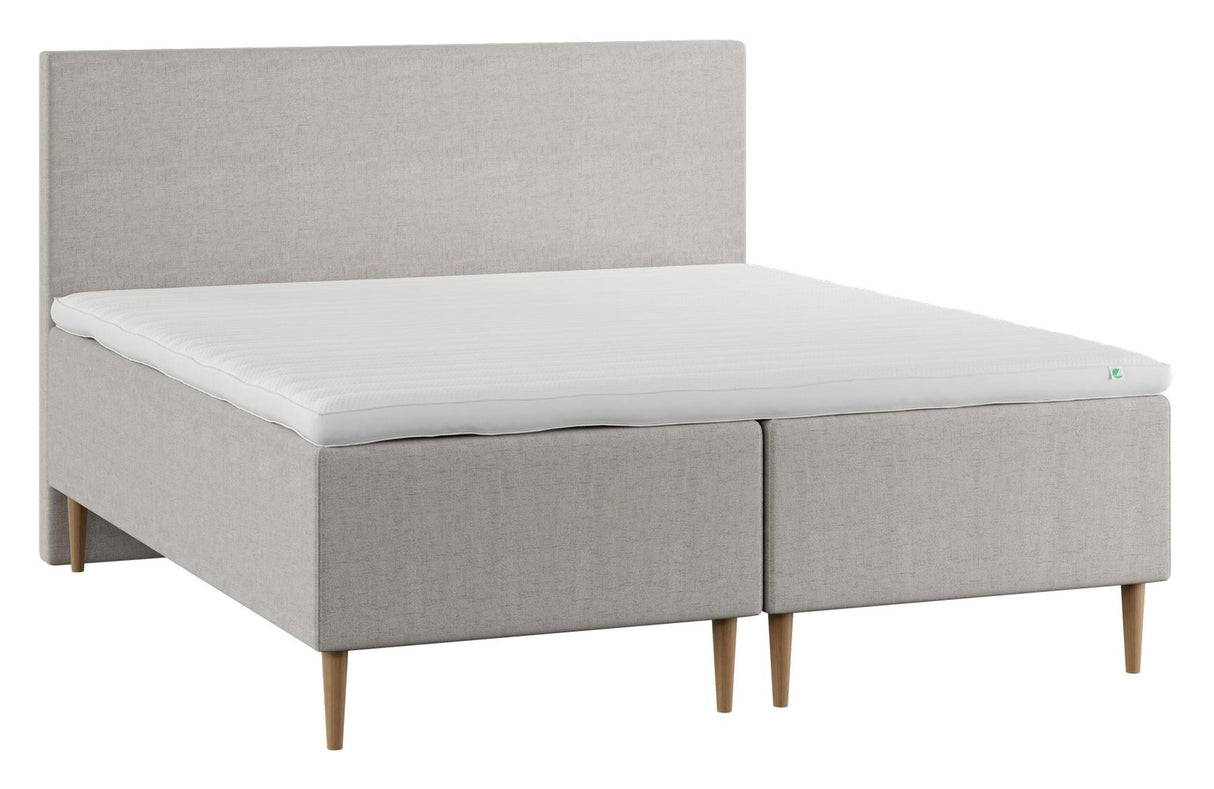 Lux Boxmadras, 180x200 m. latex topmadras, Sand - Unoliving.com