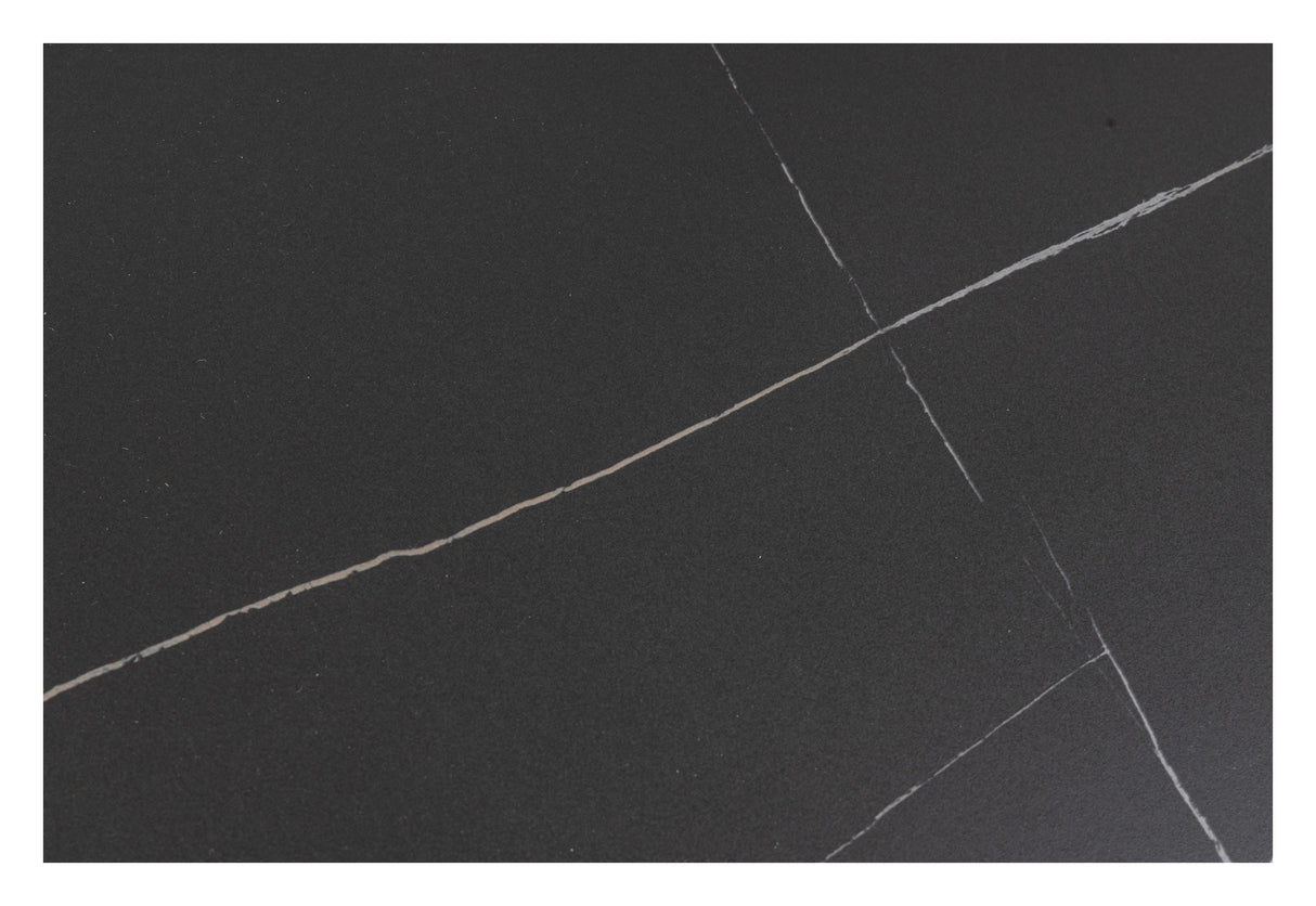 Malta Sofabord, Sort keramik, Ø60 - Unoliving.com