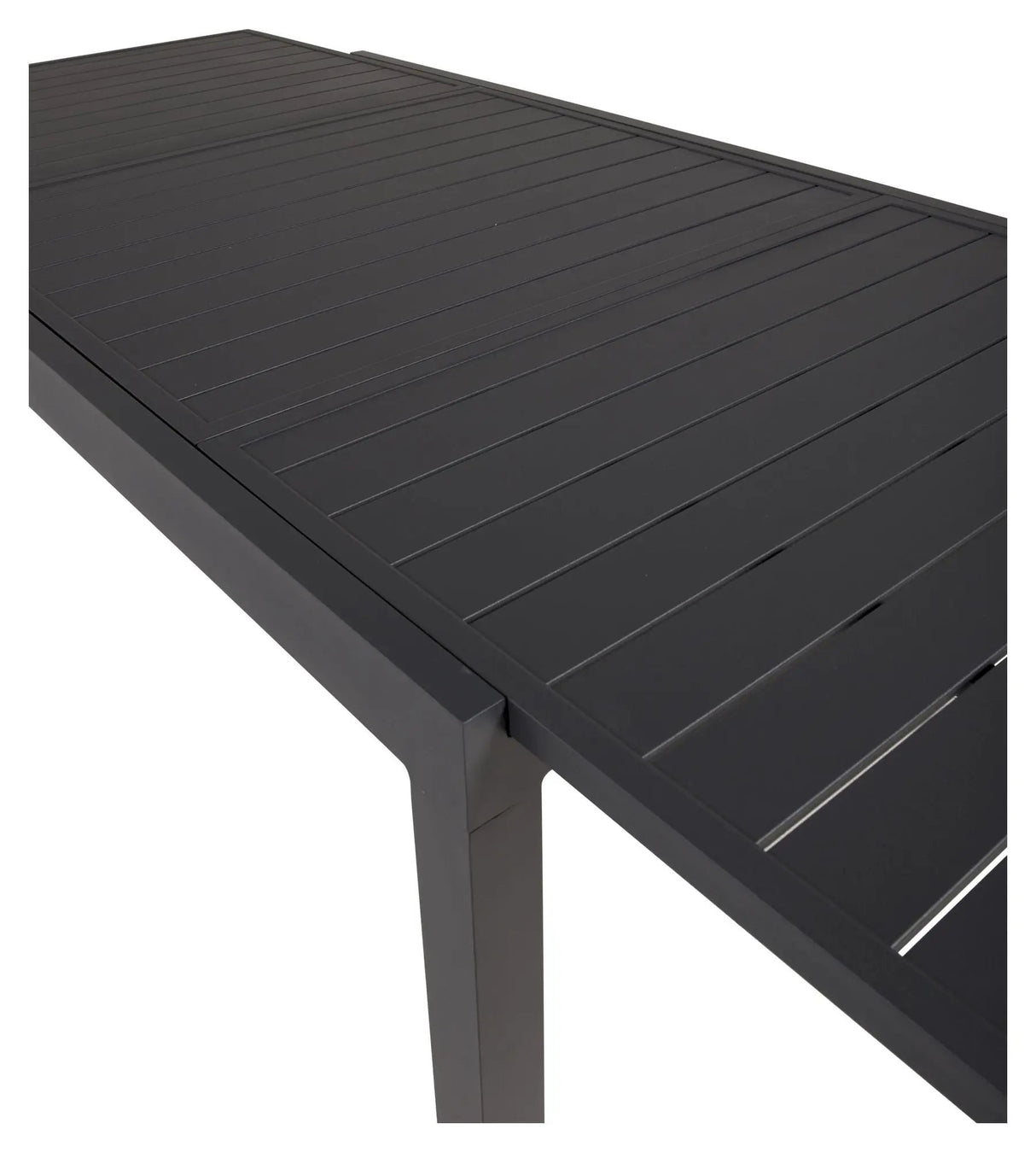 Marbella Havebord 160/240*100, Sort/Sort