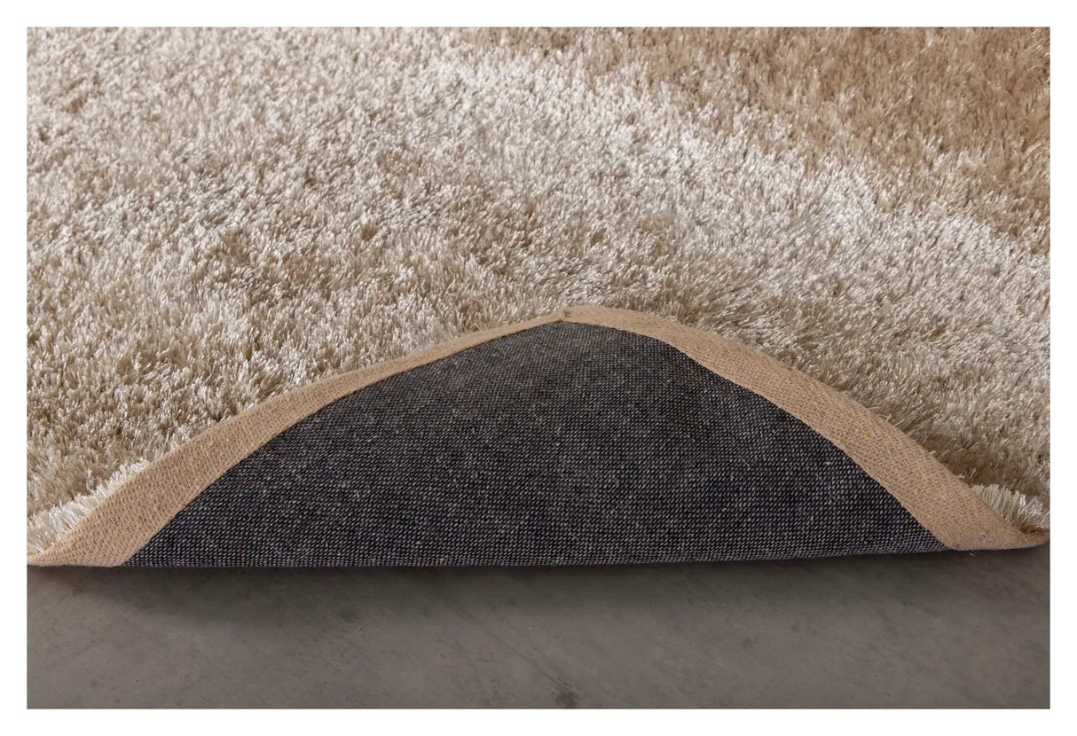 Mattis Bomuld tæppe, 200x290, Beige - Unoliving.com