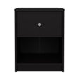 May Sengbord m. 1 skuffe, Sort - Unoliving.com