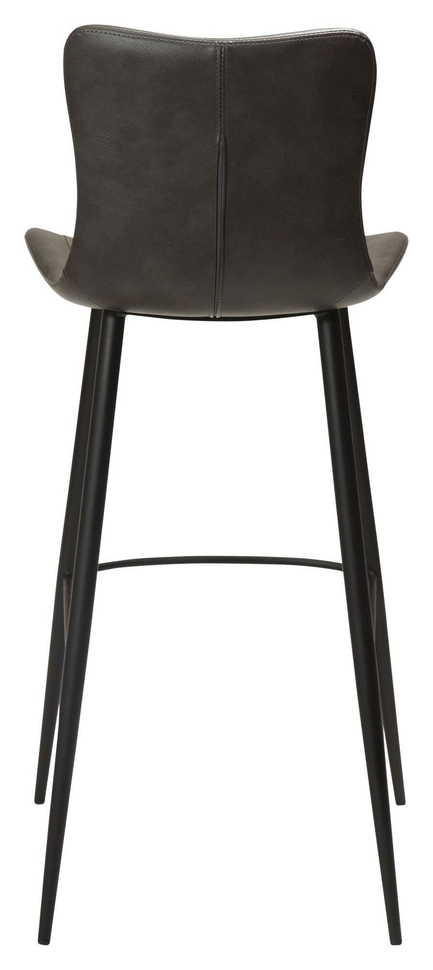 Medusa Barstol, vintage grå kunstlæder - Unoliving.com