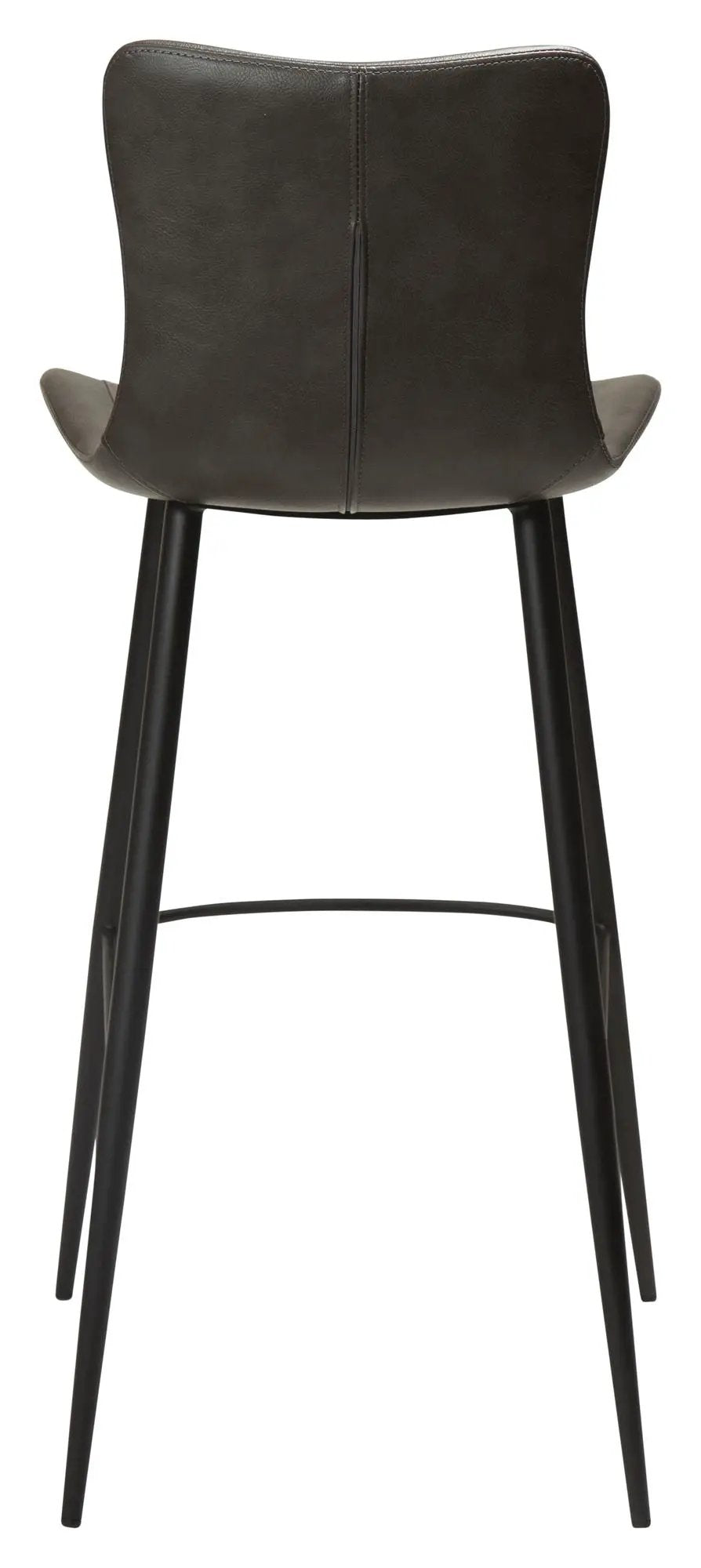 Medusa Barstol, vintage grå kunstlæder - Unoliving.com
