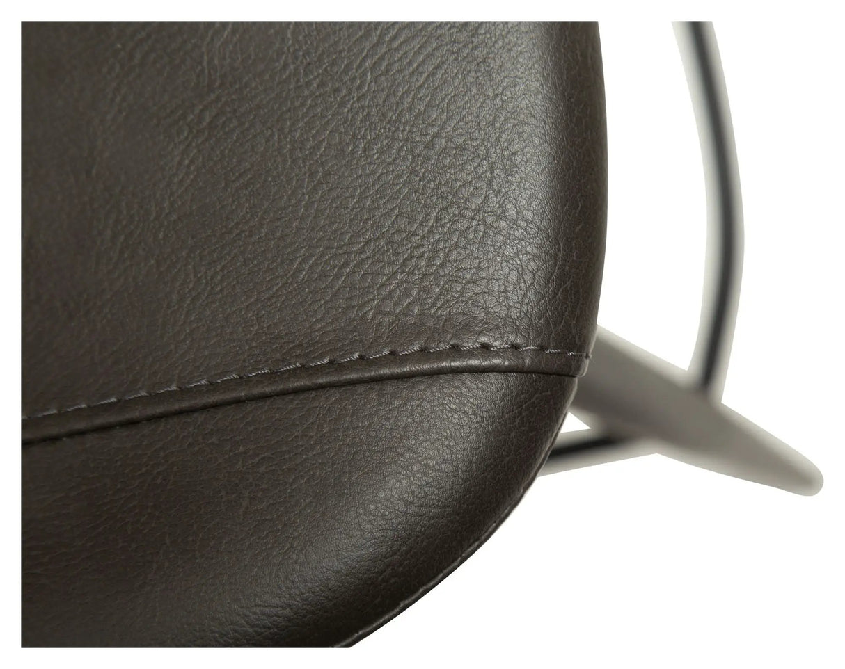 Medusa Barstol, vintage grå kunstlæder - Unoliving.com