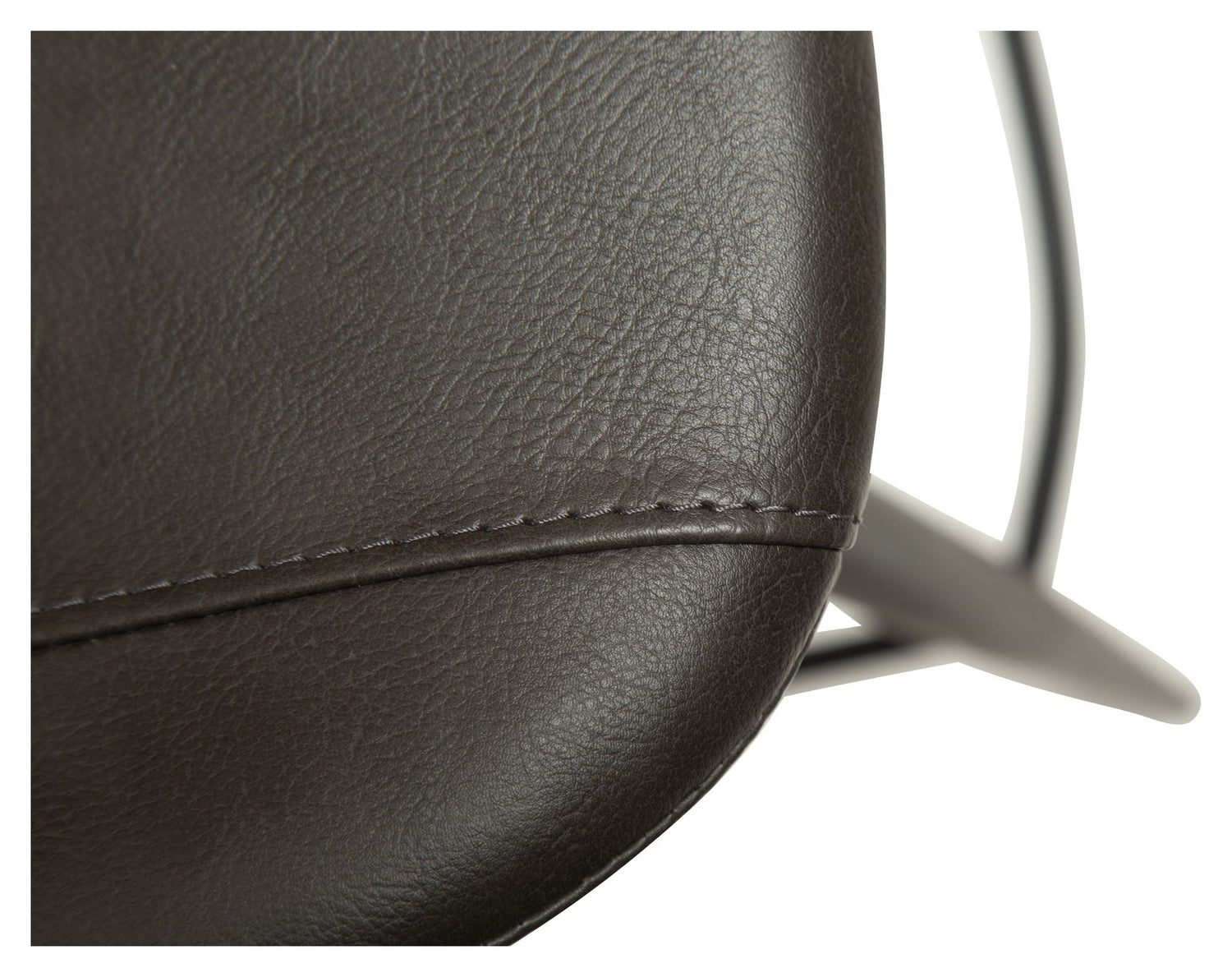 Medusa Barstol, vintage grå kunstlæder - Unoliving.com