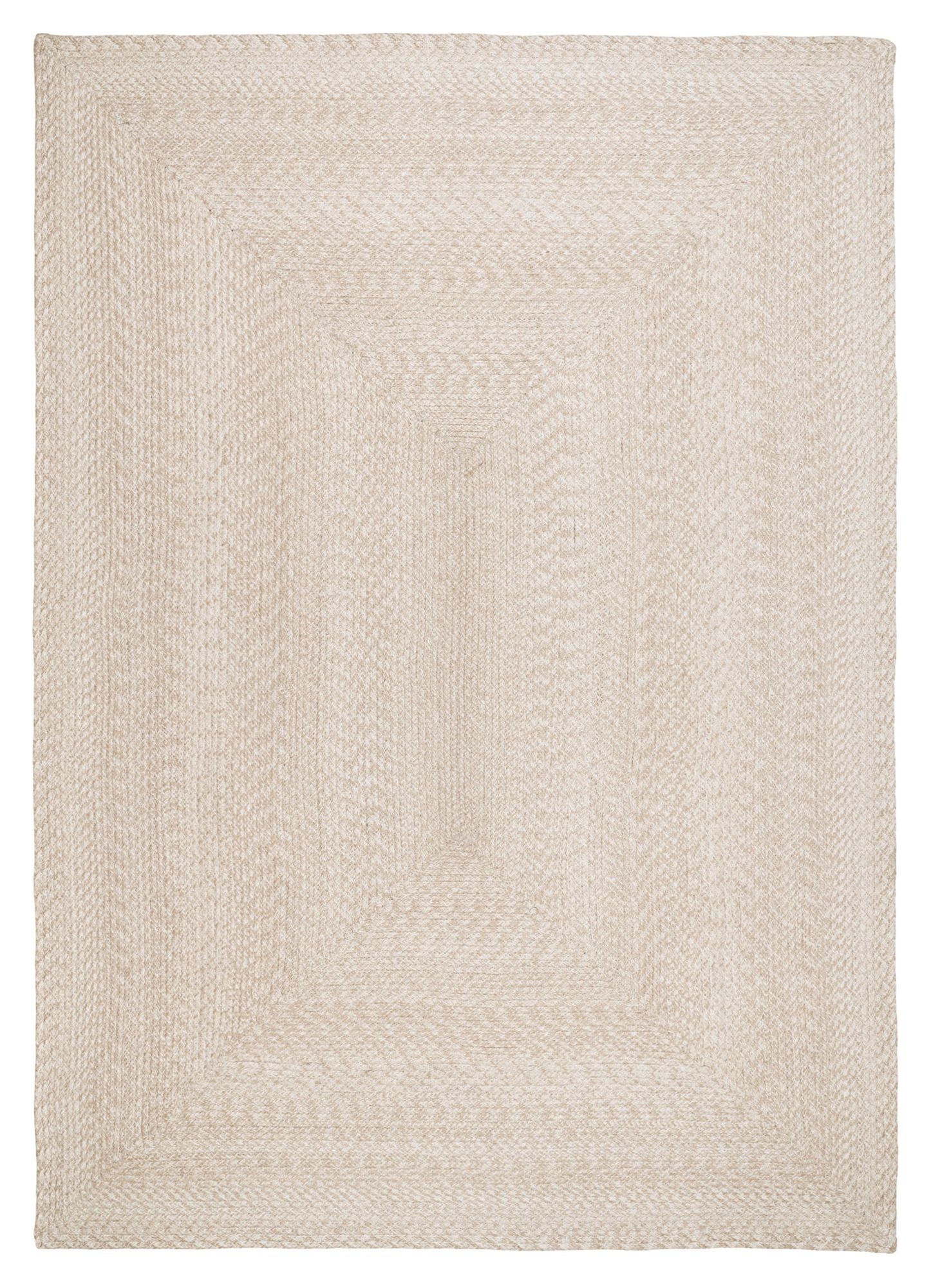 Menorca Flettet tæppe 200x300, Sand - Unoliving.com