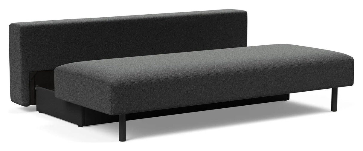 Merga Sovesofa, Bouclé/Charcoal - Unoliving.com
