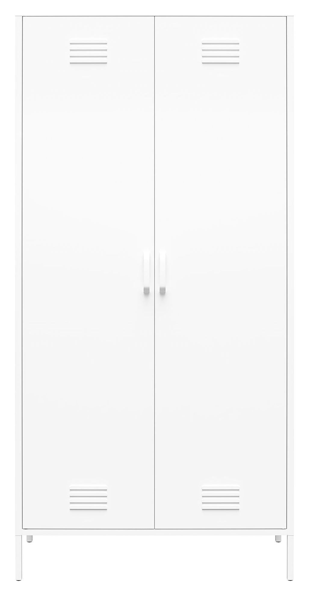 Mission District Metal Locker Skab, Hvid - Unoliving.com