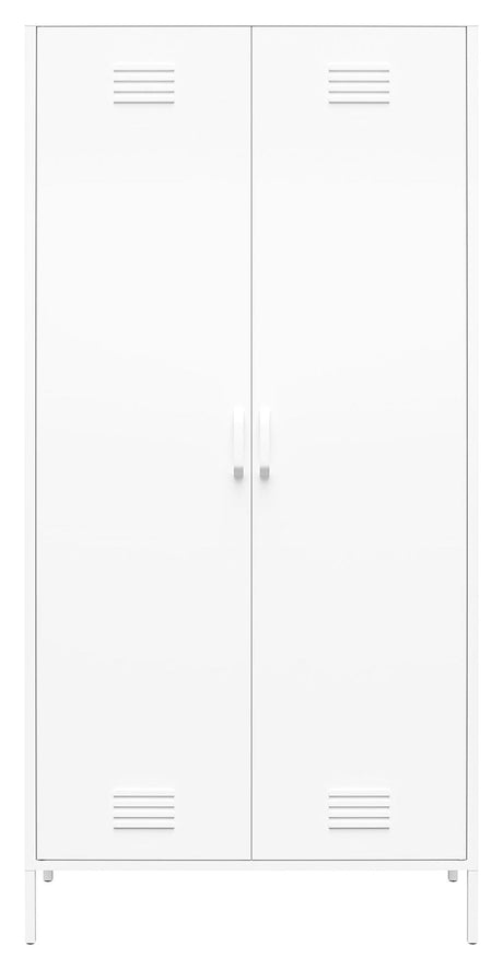 Mission District Metal Locker Skab, Hvid - Unoliving.com