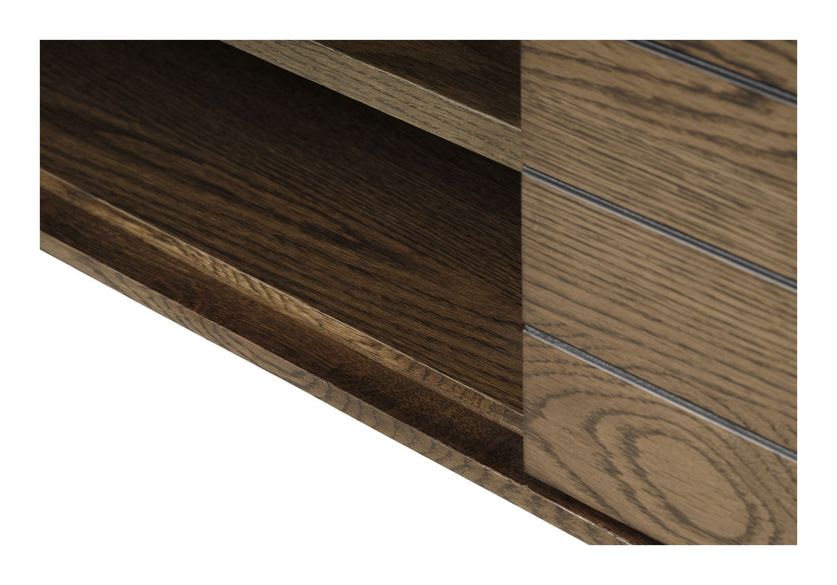 Modica TV-Bord, Røget eg, B:180