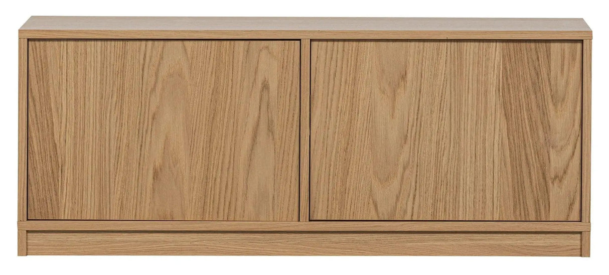 Modulair skab på 110 x 40 cm i egetræ