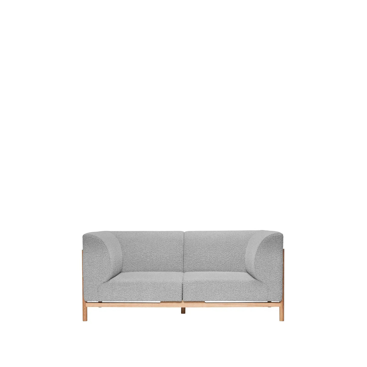 Moment 2-pers. Sofa, Grå/Natur