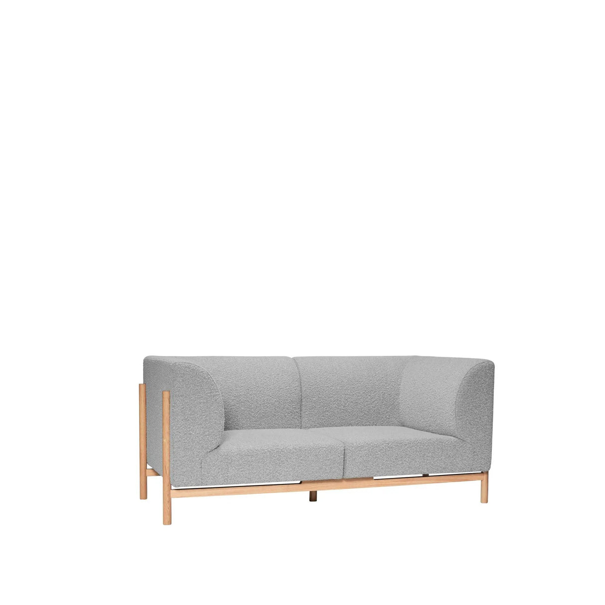 Moment 2-pers. Sofa, Grå/Natur