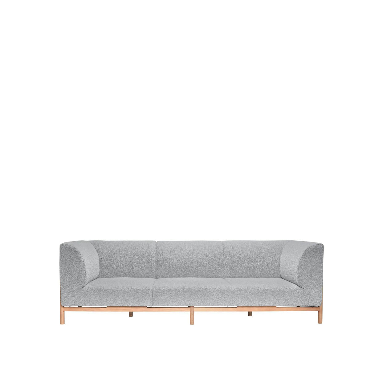 Moment 3-pers. Sofa, Grå/Natur