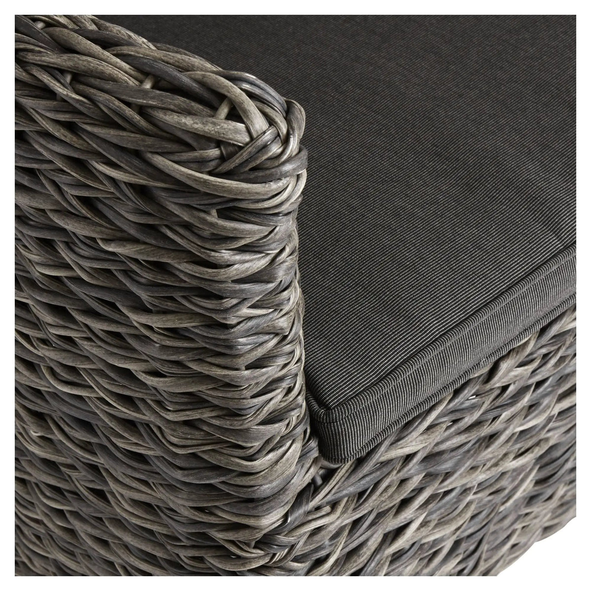 Muubs Como Havestol - Gråsort Polyrattan