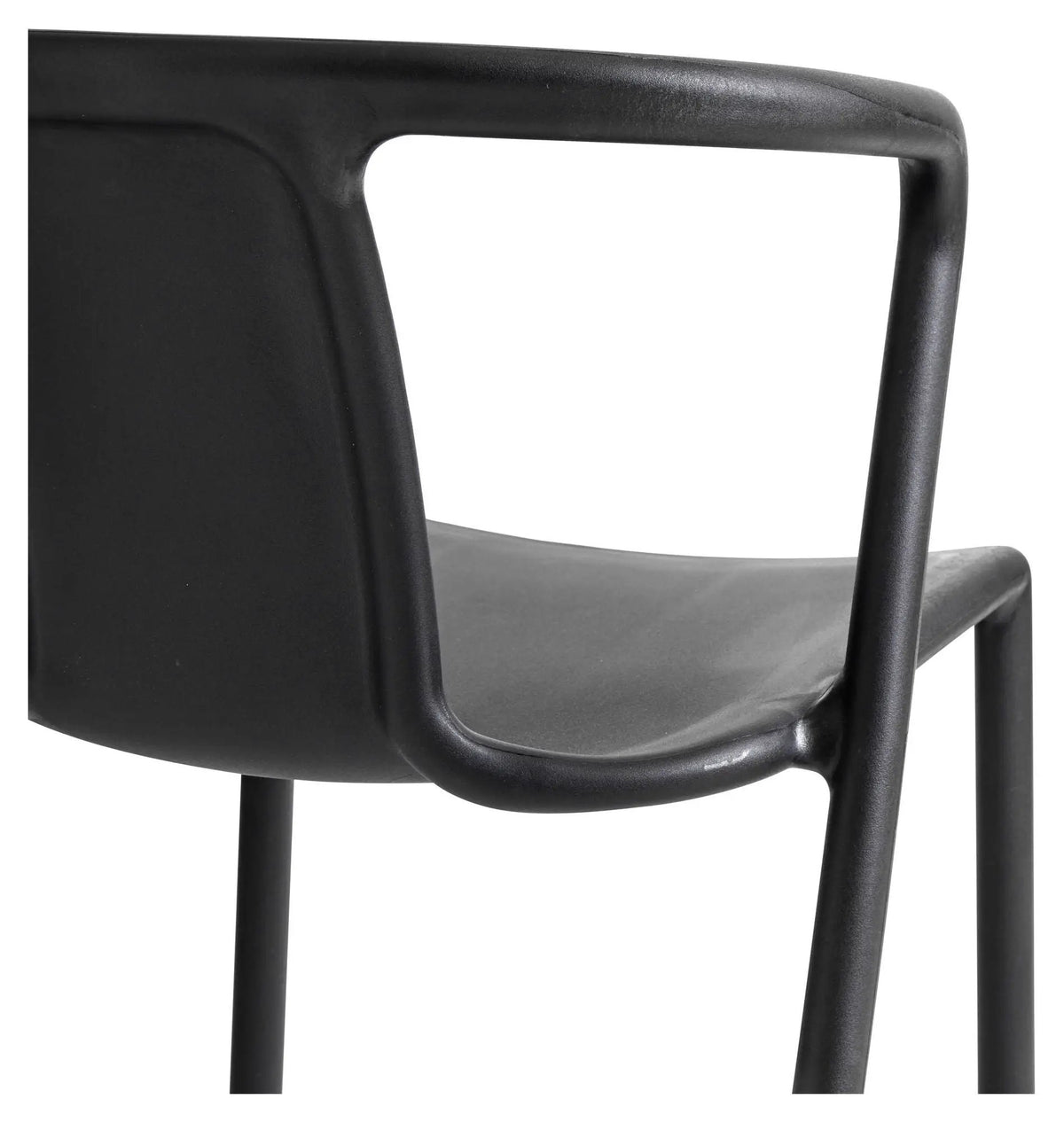 Muubs Keiko Spisebordsstol - Sort Plast