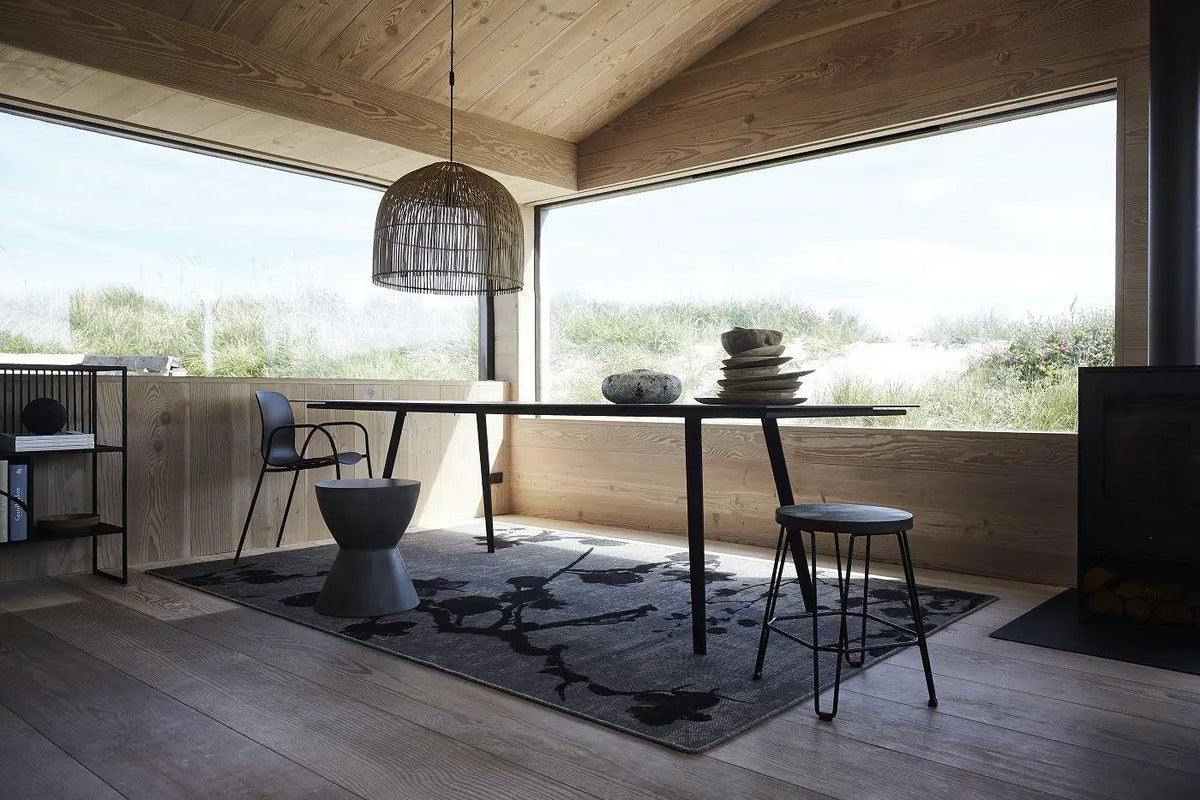 Muubs Missouri Tæppe - Sort/Beige, 300x200