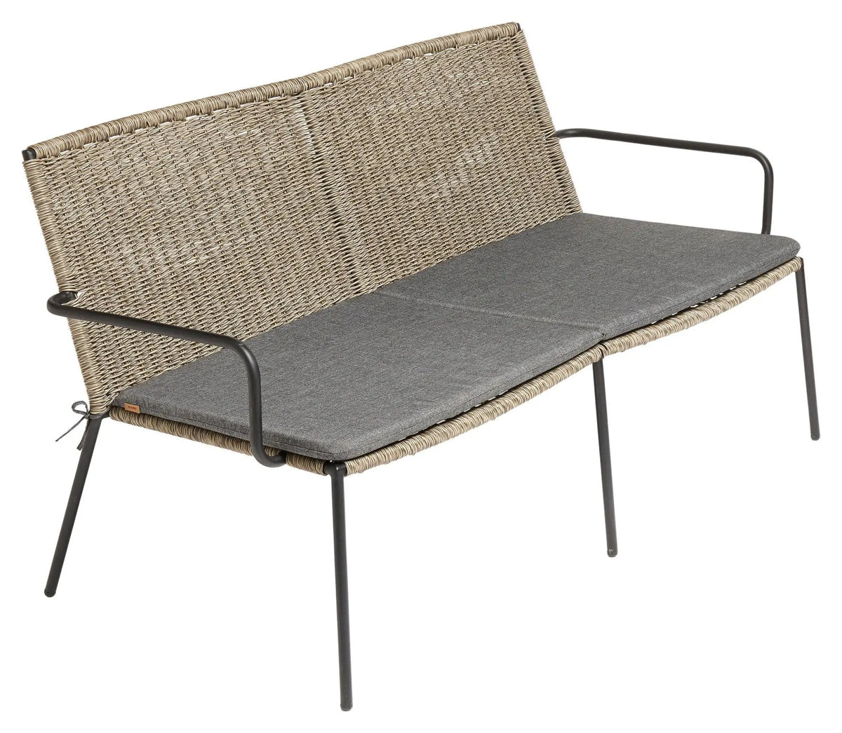 Muubs Riva 2-pers. Sofa - Polyrattan/Metal