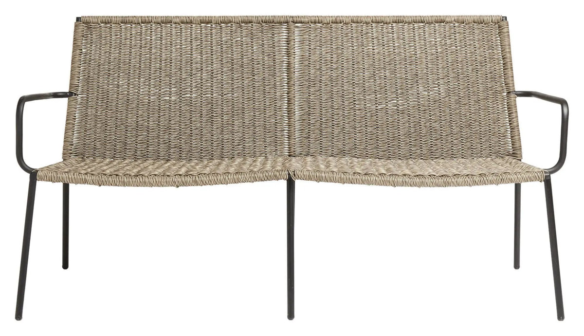 Muubs Riva 2-pers. Sofa - Polyrattan/Metal