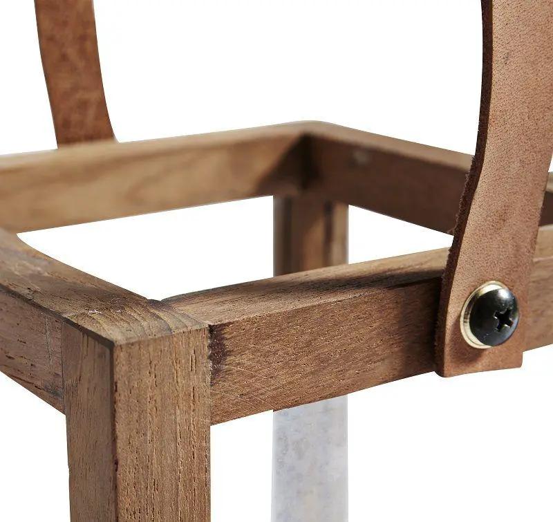 Muubs Storm Lanterne H32 - Genanvendt teak