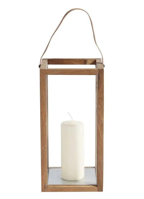 Muubs Storm Lanterne H40 - Genanvendt teak