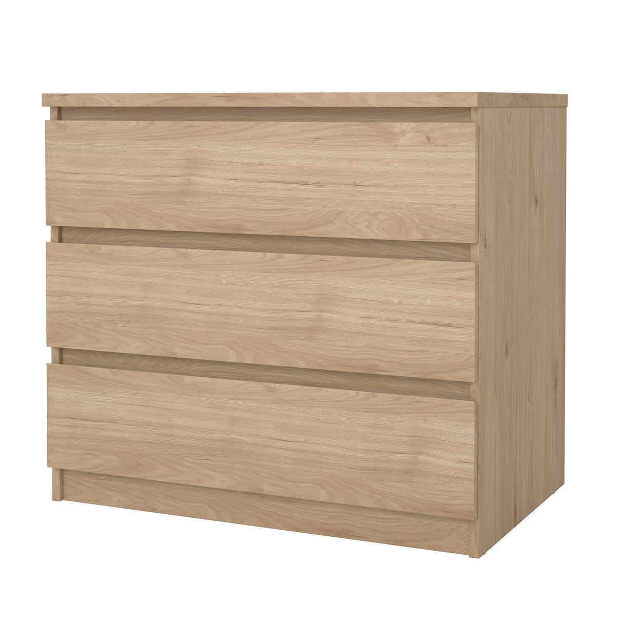 Naia Kommode m. 3 skuffer, Jackson Hickory