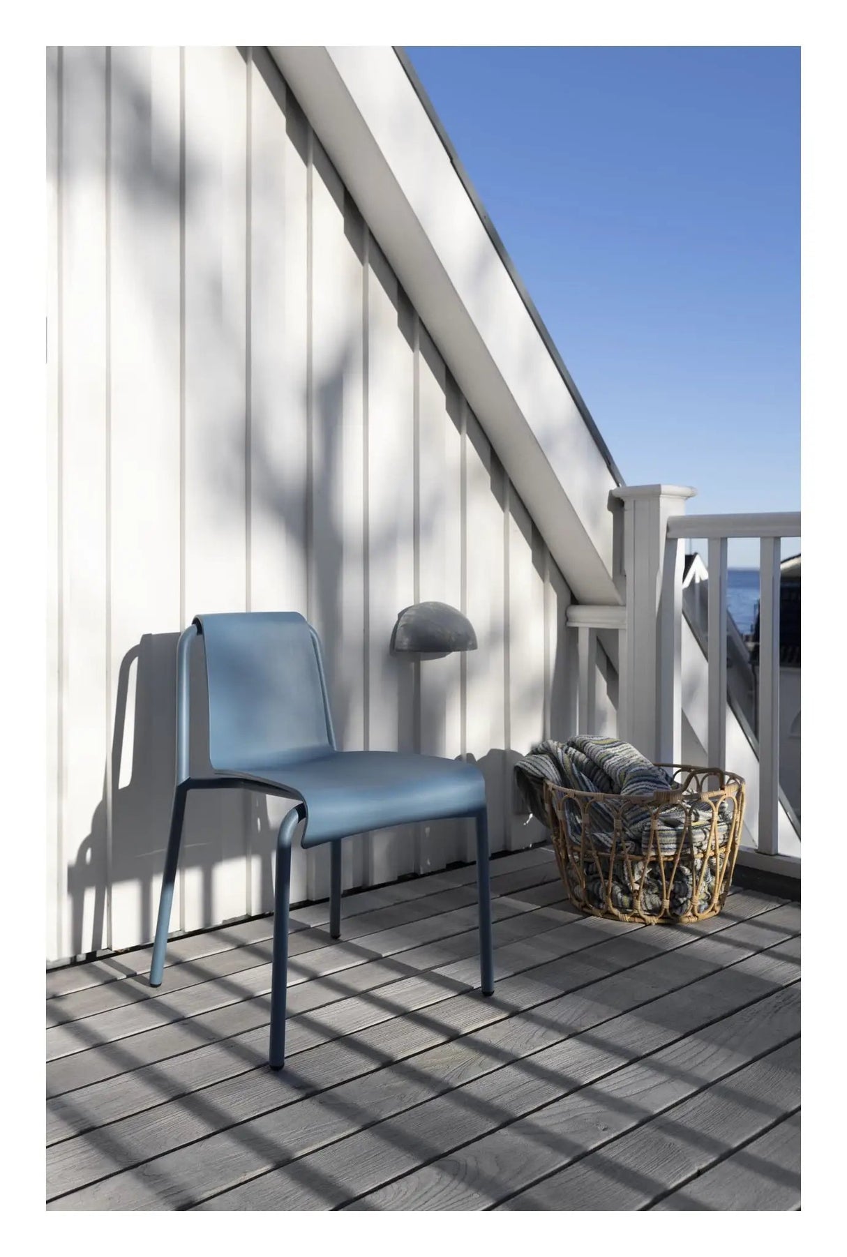 Nami Havestol, Pulverlakeret, Blå - Unoliving.com