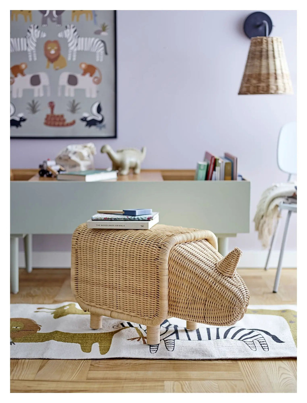 Neah Tæppe, 200x50, Hvid - Unoliving.com