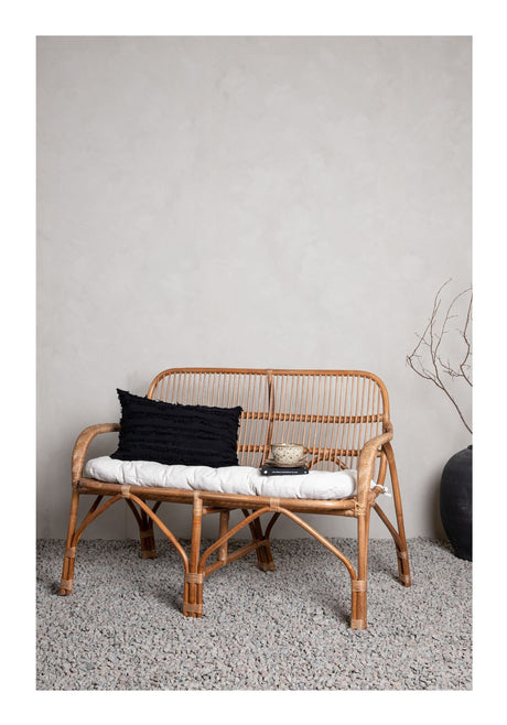 Nella Loungesofa, Rattan, Natur - Unoliving.com