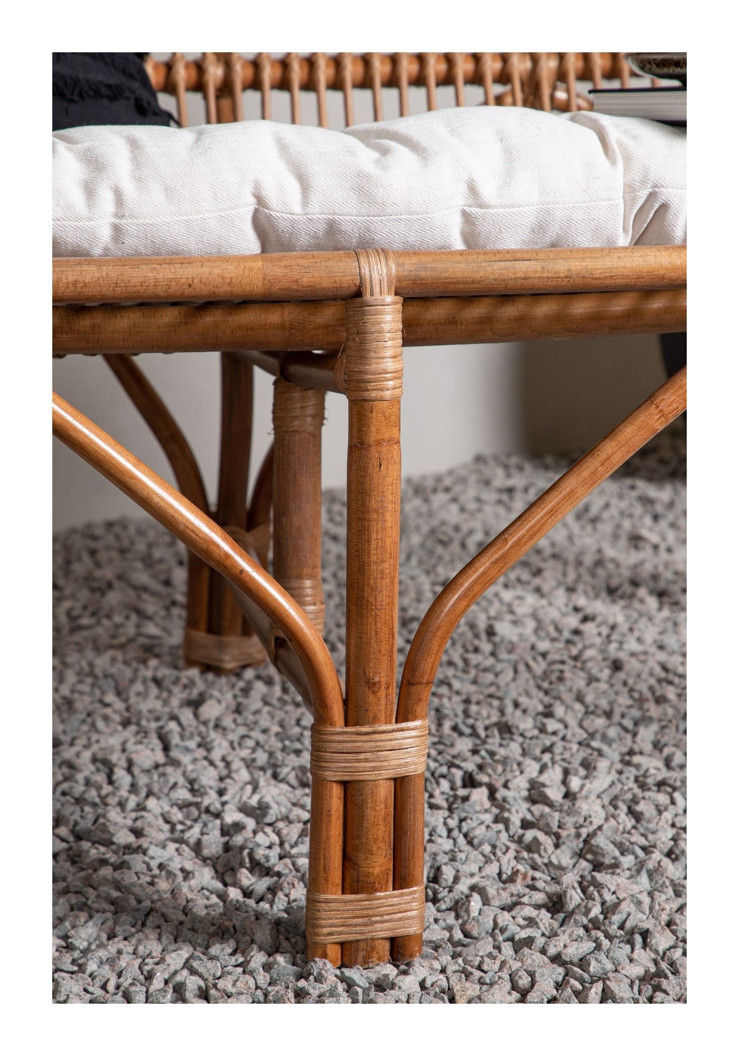 Nella Loungesofa, Rattan, Natur - Unoliving.com