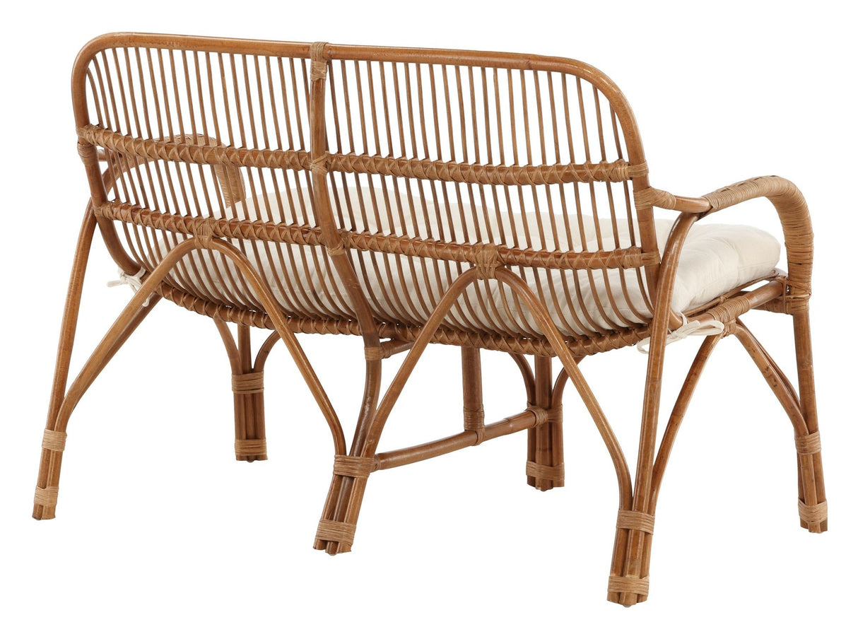 Nella Loungesofa, Rattan, Natur - Unoliving.com