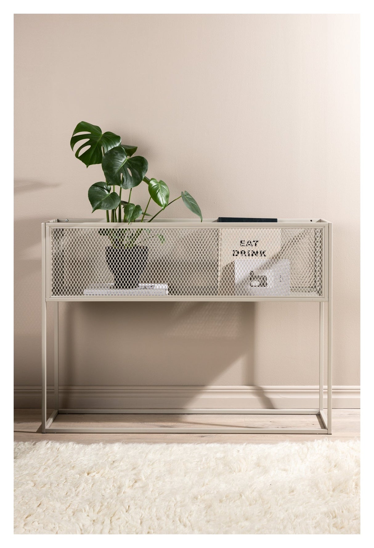 Netz Blomsterkasse - Beige - Unoliving.com