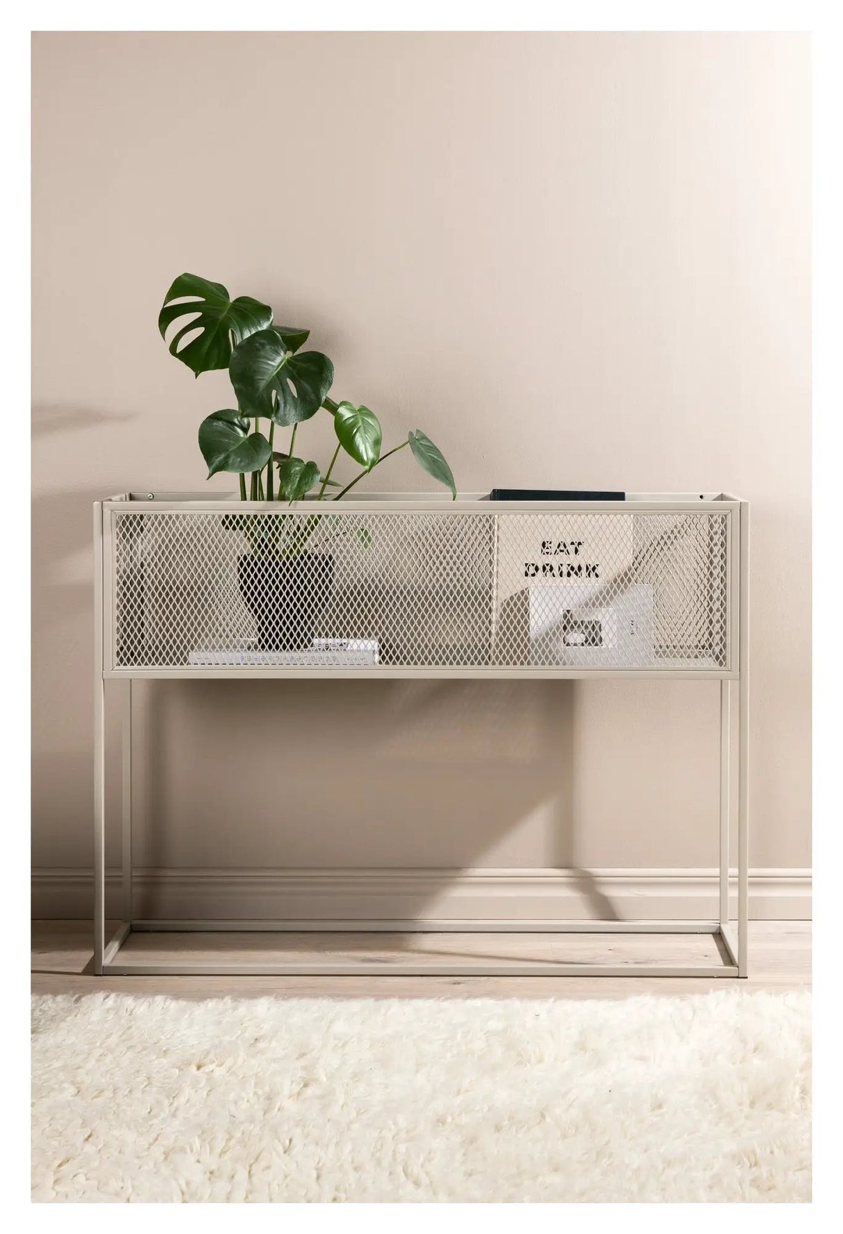 Netz Blomsterkasse - Beige - Unoliving.com