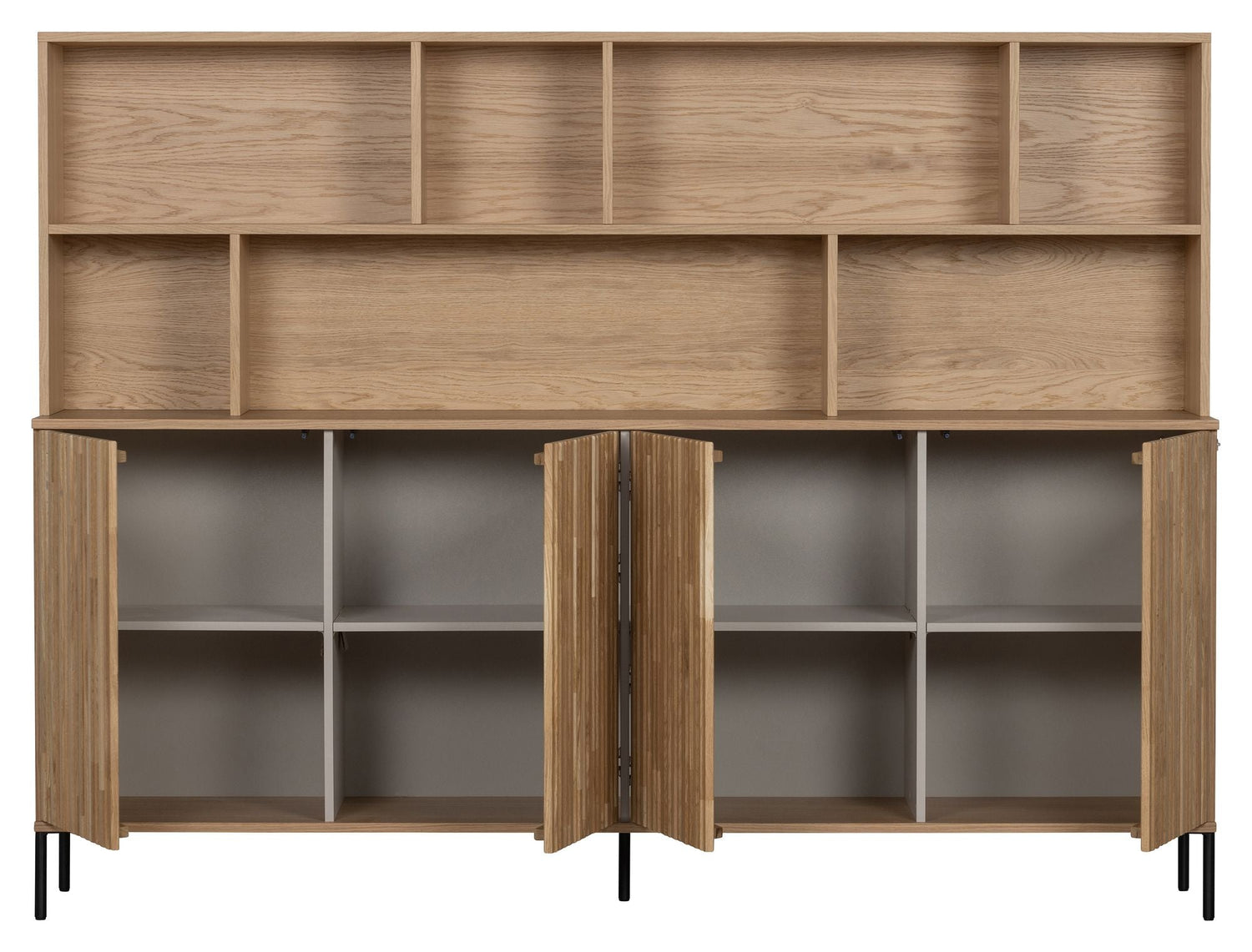 New Gravure Højskænk, Egefinér m. klar bejdse - Unoliving.com