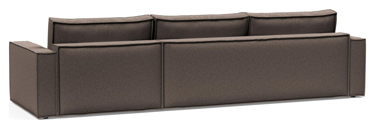 Newilla Sovesofa m. chaiselong, Corduroy Ivory - Unoliving.com